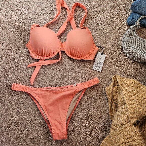 New Shade and Shore Bikini Set 32B - Picture 2 of 4